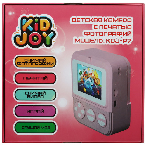 Купить Фотоаппарат моментальной печати Kid Joy Print Cam KDJ-P7  5602329. Характеристики, отзывы и цены в Донецке