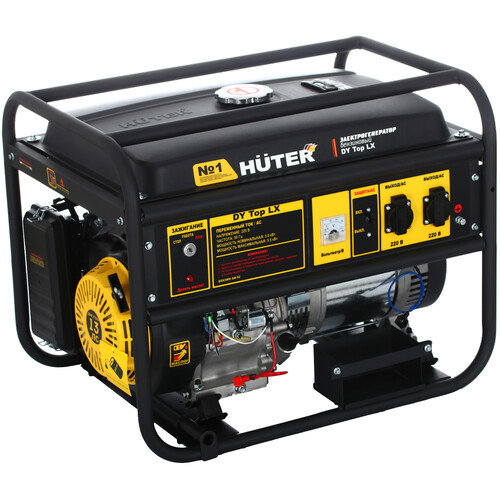 Купить Электрогенератор   бензиновый Huter DY Top LX  5611870. Характеристики, отзывы и цены в Донецке