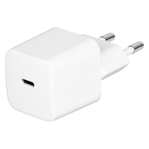 Купить Сетевое зарядное устройство TFN NANO Type-C PD 20W белый  5076577. Характеристики, отзывы и цены в Донецке