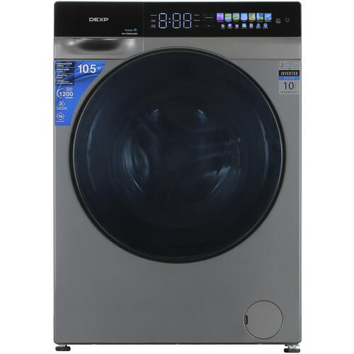 Купить Стиральная машина DEXP WM-F10SDKA/GBSI серый  5093523. Характеристики, отзывы и цены в Донецке