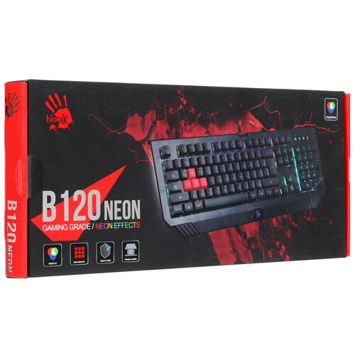 Купить Клавиатура  проводная A4Tech Bloody B120N  1601717. Характеристики, отзывы и цены в Донецке