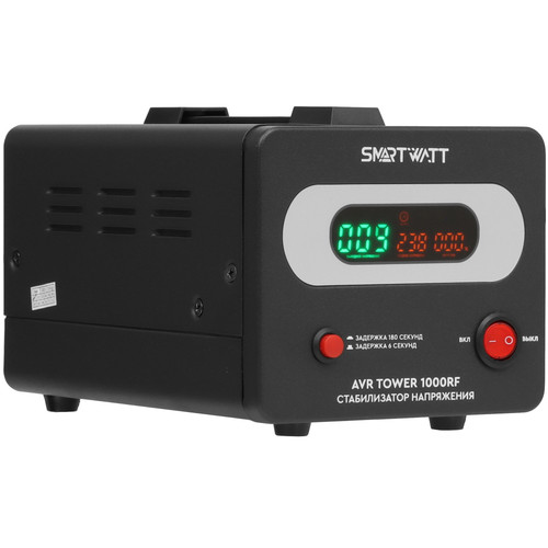 Купить Стабилизатор напряжения SMARTWATT AVR TOWER 1000RF  9098943. Характеристики, отзывы и цены в Донецке
