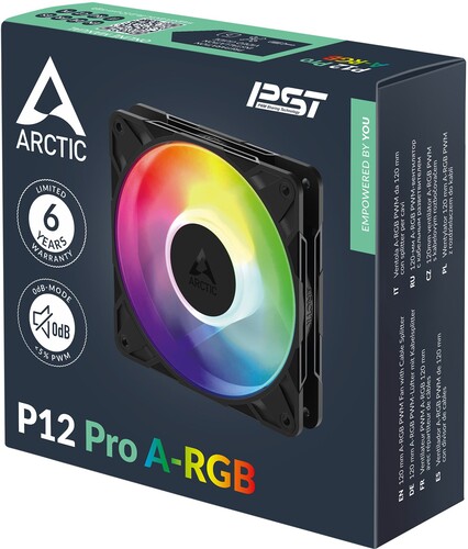 Купить Вентилятор ARCTIC P12 Pro A-RGB  9282239. Характеристики, отзывы и цены в Донецке