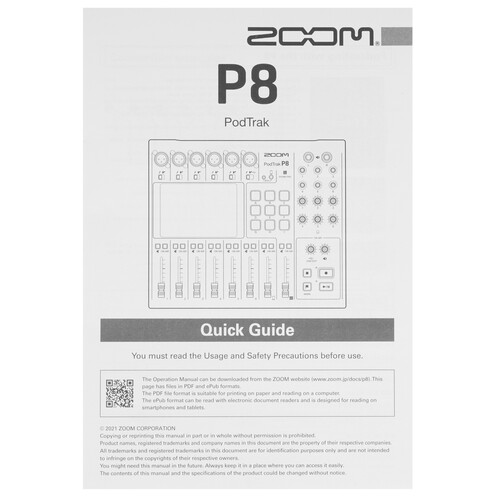 Купить Рекордер Zoom P8  5625719. Характеристики, отзывы и цены в Донецке
