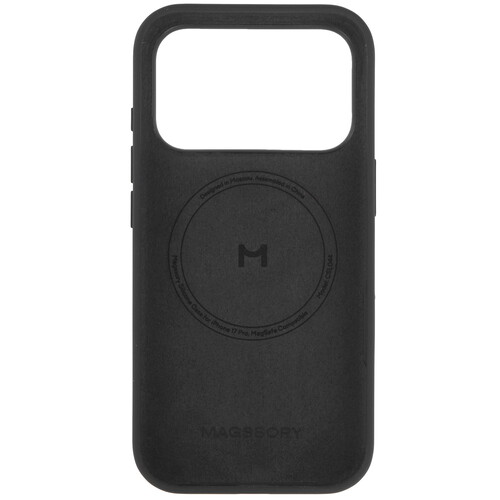 Купить Накладка  Magssory для Apple iPhone 17 Pro черный  5641038. Характеристики, отзывы и цены в Донецке