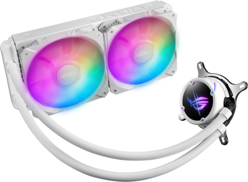 Купить Система охлаждения ASUS ROG STRIX LC II 240 ARGB  белая  5625087. Характеристики, отзывы и цены в Донецке
