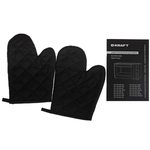 Купить Мини-печь Kraft KFC-MO 381 HGR серый  9080970. Характеристики, отзывы и цены в Донецке