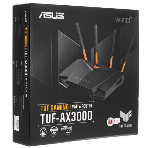 Купить Wi-Fi роутер ASUS TUF Gaming AX3000 V2  5075855. Характеристики, отзывы и цены в Донецке