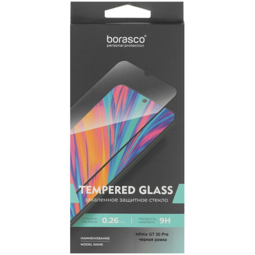 Купить Защитное стекло BoraSCO для экрана Infinix GT 30 Pro  9291345. Характеристики, отзывы и цены в Донецке