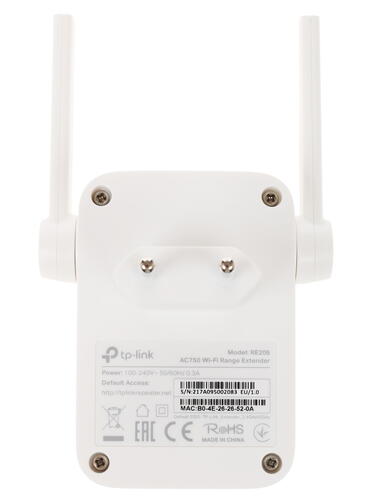 Купить Усилитель беспроводного сигнала TP-LINK RE205  1225668. Характеристики, отзывы и цены в Донецке