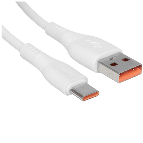 Купить Кабель круглый LANEX USB Type-C - USB 2.0 Type-A белый 1 м  9280462. Характеристики, отзывы и цены в Донецке