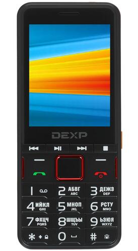 Купить Сотовый телефон DEXP A283 красный/черный  1617803. Характеристики, отзывы и цены в Донецке