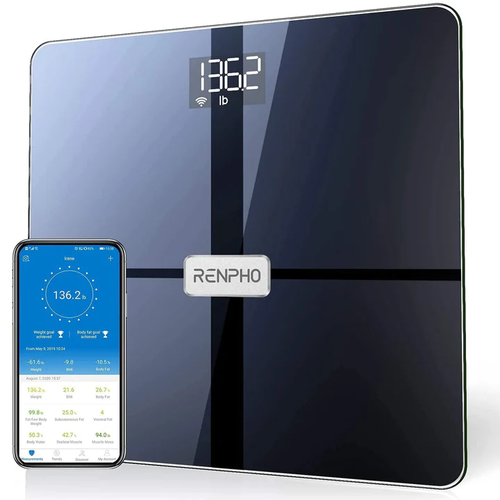 Купить Весы Renpho Elis Aspire WiFi Body Scale ES-WBE28 черный  9163266. Характеристики, отзывы и цены в Донецке