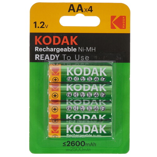 Купить Аккумулятор Kodak Pre-Charged 2600 мА*ч  5318947. Характеристики, отзывы и цены в Донецке