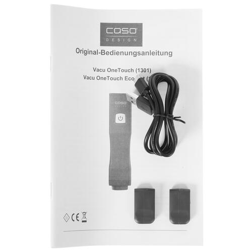 Купить Ручной вакуумный упаковщик CASO Vacu OneTouch Eco-Set  5359823. Характеристики, отзывы и цены в Донецке