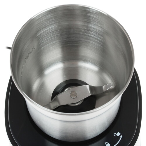 Купить Кофемолка электрическая Kitfort KT-1315 серебристый  1140129. Характеристики, отзывы и цены в Донецке