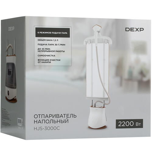 Купить Отпариватель DEXP HJS-3000C белый  5416615. Характеристики, отзывы и цены в Донецке