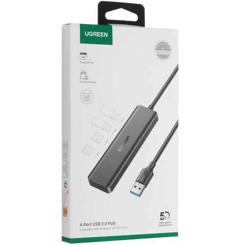 Купить USB-разветвитель Ugreen CM219  9191065. Характеристики, отзывы и цены в Донецке