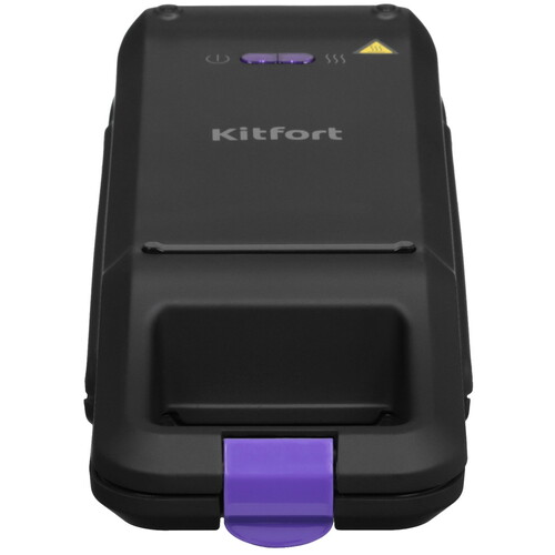 Купить Вафельница Kitfort КТ-1611-4 черный  9908047. Характеристики, отзывы и цены в Донецке