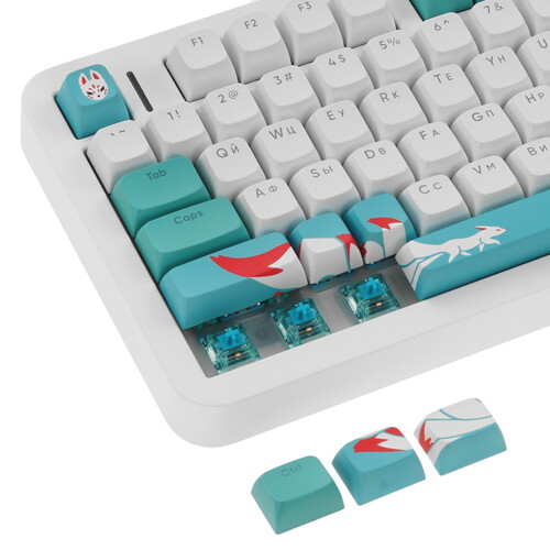 Купить Клавиатура  проводная Red Square Alumix TKL Classic Kitsune  5612314. Характеристики, отзывы и цены в Донецке