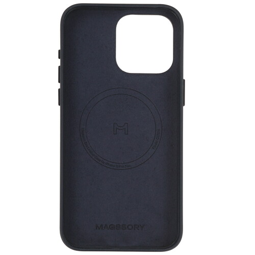 Купить Накладка  Magssory Eco Leather Case для Apple iPhone 15 Pro Max синий  9265535. Характеристики, отзывы и цены в Донецке