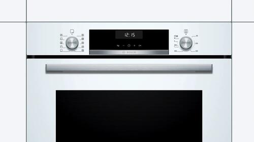Купить Электрический духовой шкаф Bosch Serie 6 HBG517EW0R белый  1612384. Характеристики, отзывы и цены в Донецке