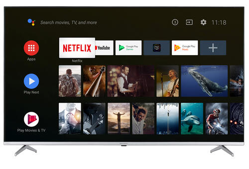Купить 55" (139 см) LED-телевизор Sharp 55FP1EA серебристый  5431348. Характеристики, отзывы и цены в Донецке
