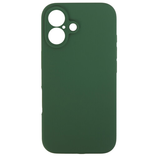 Купить Накладка  Zibelino Soft Case для Apple iPhone 16 зеленый  9273506. Характеристики, отзывы и цены в Донецке