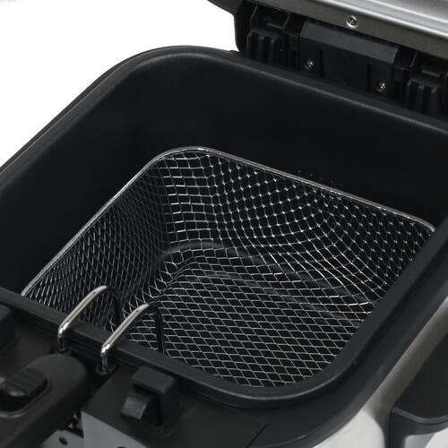 Купить Фритюрница Kitfort КТ-2024 серебристый  8128081. Характеристики, отзывы и цены в Донецке