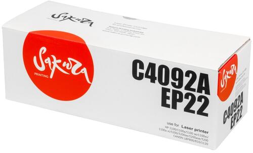 Купить Картридж лазерный SAKURA C4092A/EP22 черный  5363538. Характеристики, отзывы и цены в Донецке