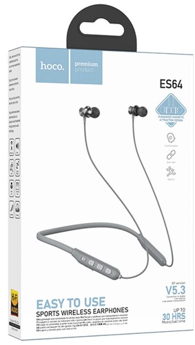 Купить Беспроводные наушники Hoco ES64 серый 2023  5462549. Характеристики, отзывы и цены в Донецке