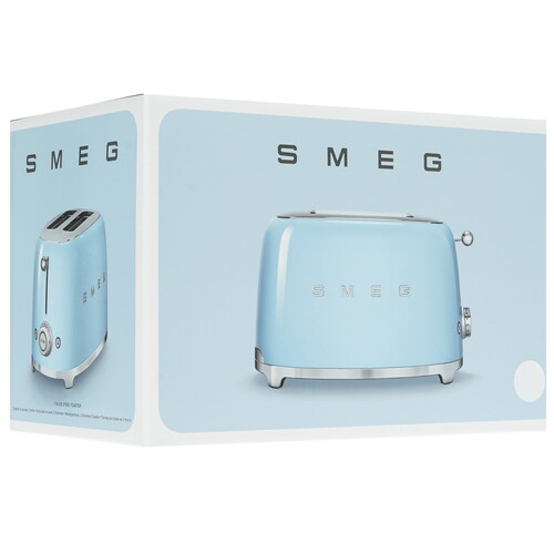 Купить Тостер Smeg TSF01WHEU белый  1152604. Характеристики, отзывы и цены в Донецке