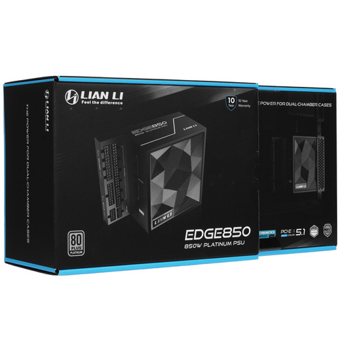 Купить Блок питания LIAN LI EDGE 850W [G9P.EG0850.BE00.RU] черный  5606165. Характеристики, отзывы и цены в Донецке