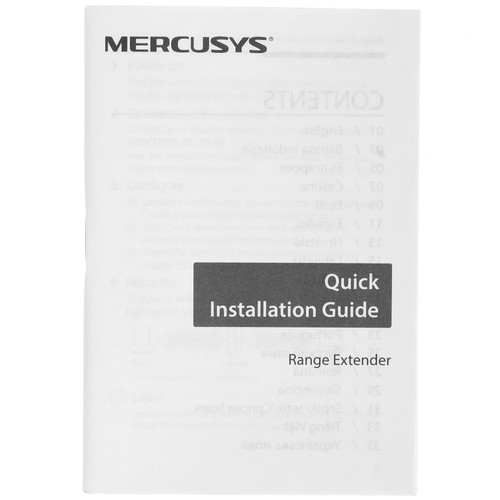 Купить Усилитель беспроводного сигнала Mercusys MW300RE v3  1315881. Характеристики, отзывы и цены в Донецке