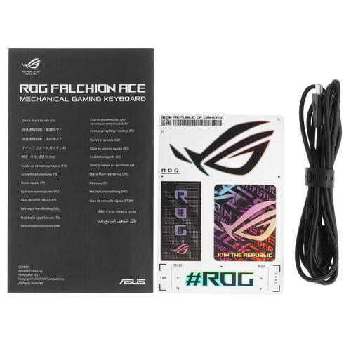 Купить Клавиатура  проводная ASUS ROG Falchion Ace  5417138. Характеристики, отзывы и цены в Донецке