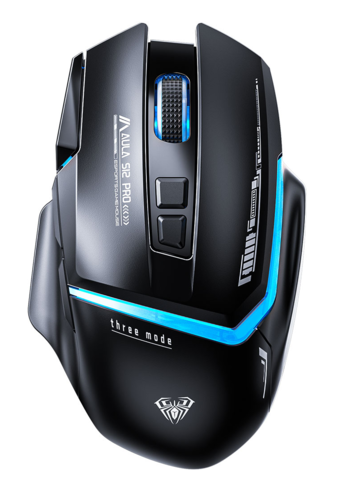 Купить Мышь проводная AULA S12Pro [80004391] черный  9260602. Характеристики, отзывы и цены в Донецке