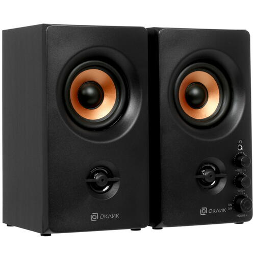 Купить Колонки Oklick OK-164 черный  4723205. Характеристики, отзывы и цены в Донецке