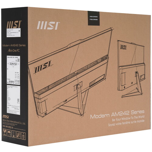 Купить 23.8" Моноблок MSI Modern AM242 12M-1487XRU  5488654. Характеристики, отзывы и цены в Донецке