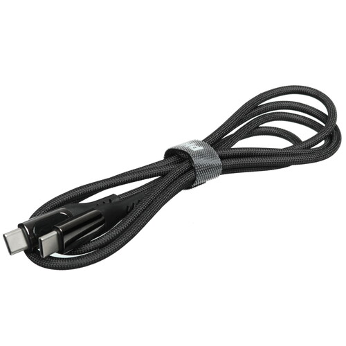 Купить Кабель круглый PHILIPS USB Type-C - USB Type-C черный 1.2 м  5492648. Характеристики, отзывы и цены в Донецке