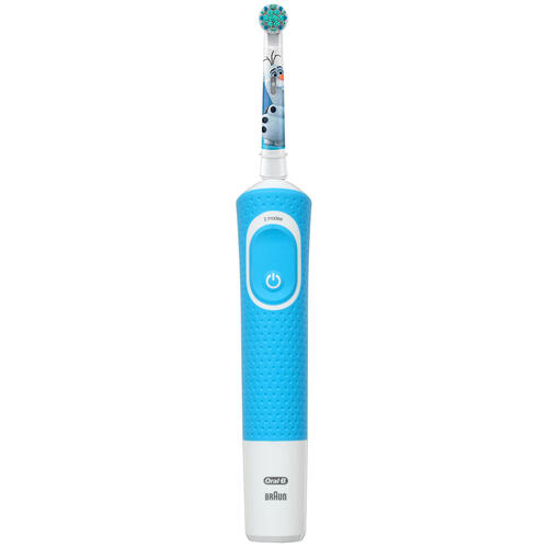 Купить Электрическая зубная щетка Braun Oral-B Vitality Kids D100.413.2K Frozen белый, голубой  4865390. Характеристики, отзывы и цены в Донецке