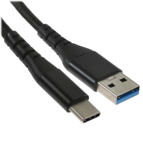 Купить Кабель круглый DEXP USB Type-C - USB 3.0 Type-A черный 1 м  4834227. Характеристики, отзывы и цены в Донецке