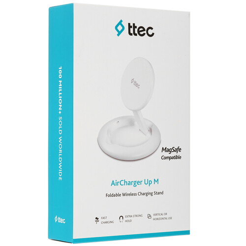 Купить Беспроводное зарядное устройство TTEC AirCharger Up M белый  9202677. Характеристики, отзывы и цены в Донецке