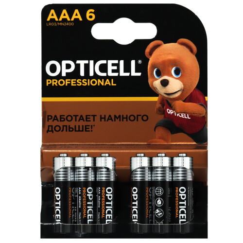 Купить Батарейка Opticell Professional AAA (LR03/FR03)  5443887. Характеристики, отзывы и цены в Донецке