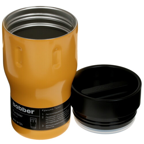 Купить Термокружка Bobber Tumbler-350 Ginger Toniс оранжевый  4812961. Характеристики, отзывы и цены в Донецке