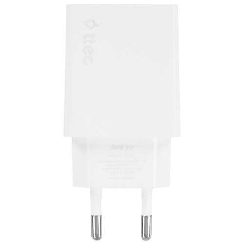Купить Сетевое зарядное устройство TTEC SmartCharger QC / PD белый  9202667. Характеристики, отзывы и цены в Донецке
