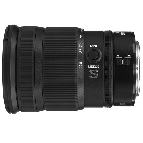 Купить Объектив Nikon NIKKOR Z 24-120mm f/4.0 S  5078806. Характеристики, отзывы и цены в Донецке