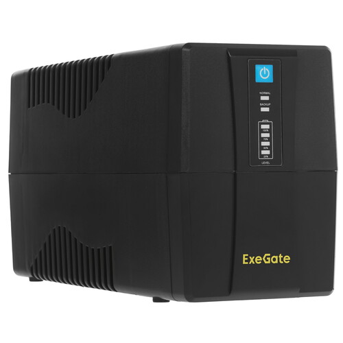 Купить ИБП ExeGate Power Back BNB-850.LED.AVR.2SH.RJ.USB  5418286. Характеристики, отзывы и цены в Донецке