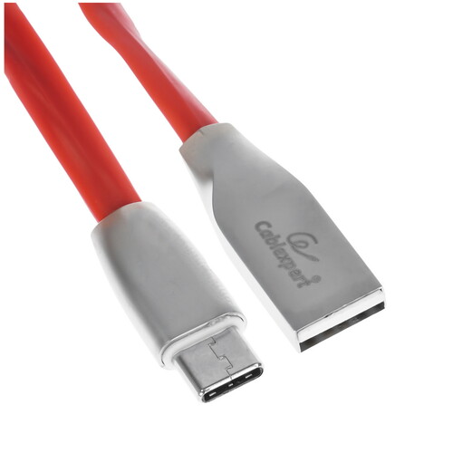 Купить Кабель круглый Cablexpert USB Type-C - USB 2.0 Type-A красный 3 м  5485409. Характеристики, отзывы и цены в Донецке