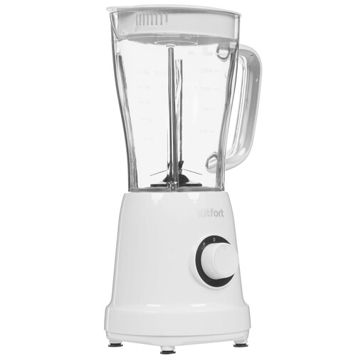 Купить Блендер стационарный Kitfort KT-3019 белый  5319155. Характеристики, отзывы и цены в Донецке