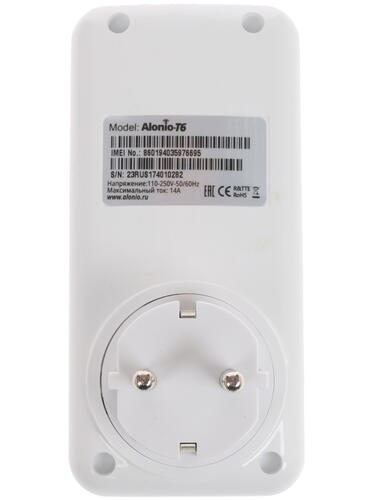 Купить Умная розетка Alonio T6  1169227. Характеристики, отзывы и цены в Донецке